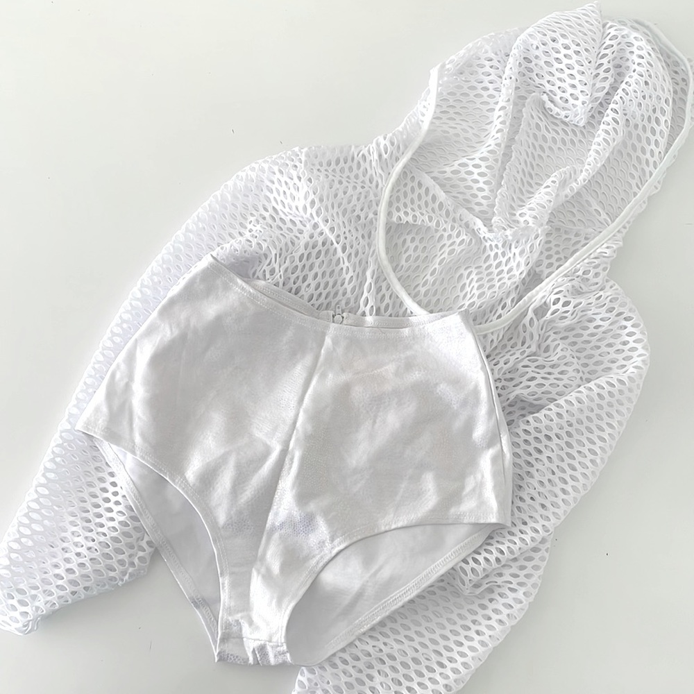 I heart raves white set - M